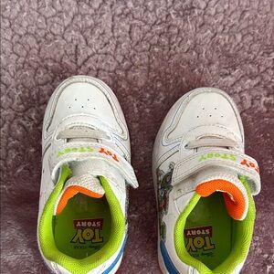 Disney Toy Story Kids Sneakers - White and Orange